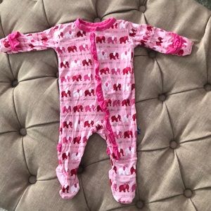 Kickee Pants NB pajamas